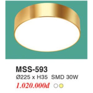 Đèn Mâm LED Ốp Trần EUROTO MSS-593