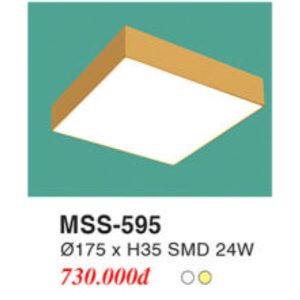 Đèn Mâm LED Ốp Trần EUROTO MSS-595