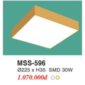 Đèn Mâm LED Ốp Trần EUROTO MSS-596