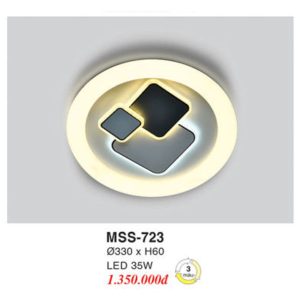 Đèn Mâm LED Ốp Trần EUROTO MSS-723