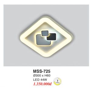 Đèn Mâm LED Ốp Trần EUROTO MSS-725