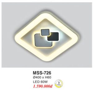 Đèn Mâm LED Ốp Trần EUROTO MSS-726