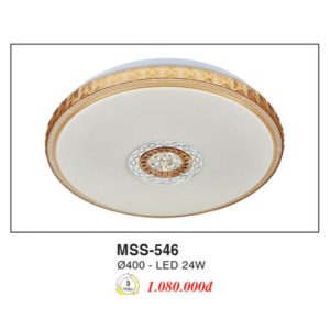 Đèn Mâm LED Ốp Trần EUROTO MSS-546