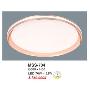 Đèn Mâm LED Ốp Trần EUROTO MSS-704