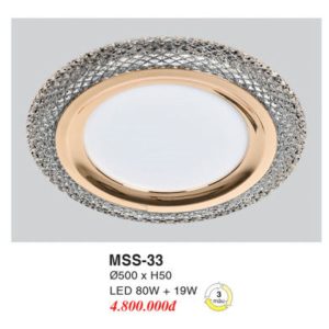 Đèn Mâm LED Ốp Trần EUROTO MSS-33