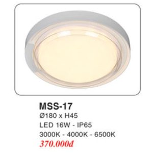 Đèn Mâm LED Ốp Trần EUROTO MSS-17