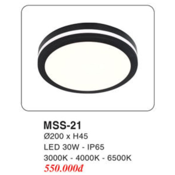 Đèn Mâm LED Ốp Trần EUROTO MSS-21