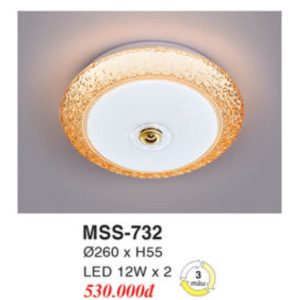 Đèn Mâm LED Ốp Trần EUROTO BT-732