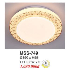 Đèn Mâm LED Ốp Trần EUROTO BT-749