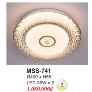 Đèn Mâm LED Ốp Trần EUROTO BT-741