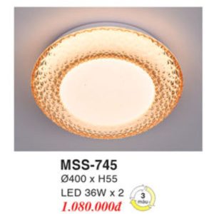 Đèn Mâm LED Ốp Trần EUROTO BT-745