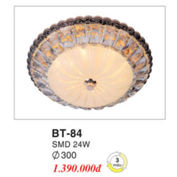 Đèn Mâm LED Ốp Trần EUROTO BT-84