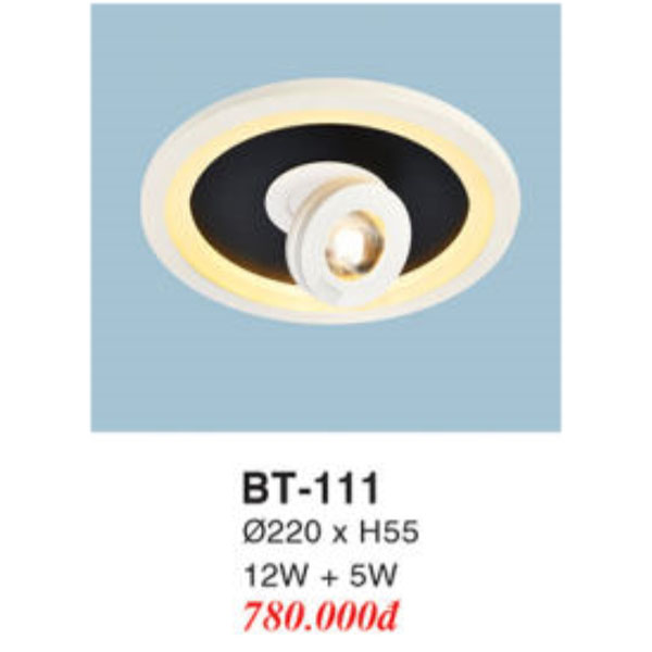 Đèn Mâm LED Ốp Trần EUROTO BT-111