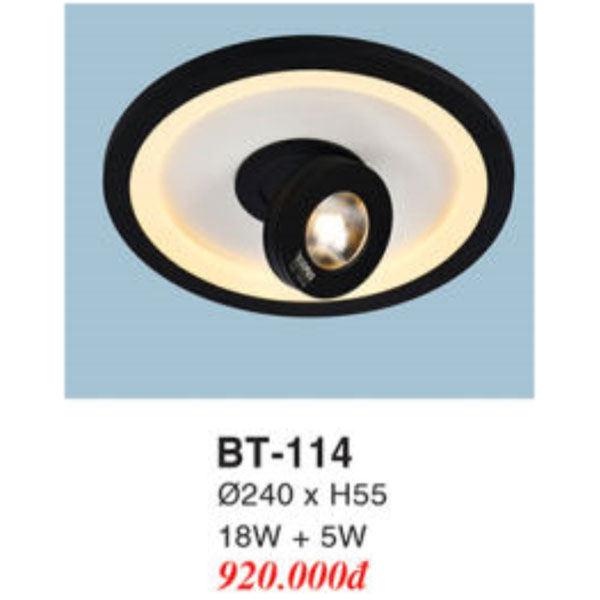 Đèn Mâm LED Ốp Trần EUROTO BT-114