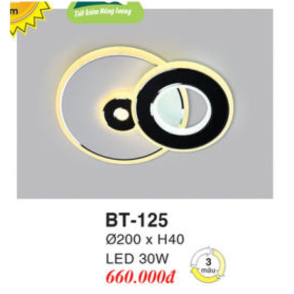 Đèn Mâm LED Ốp Trần EUROTO BT-125