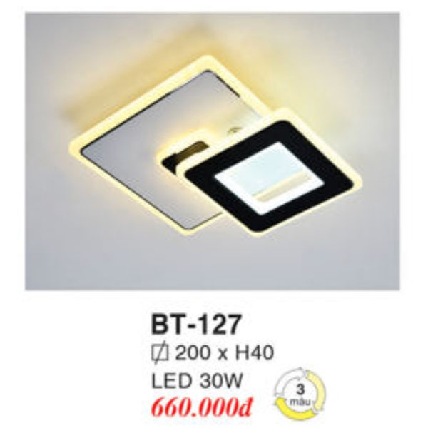 Đèn Mâm LED Ốp Trần EUROTO BT-127