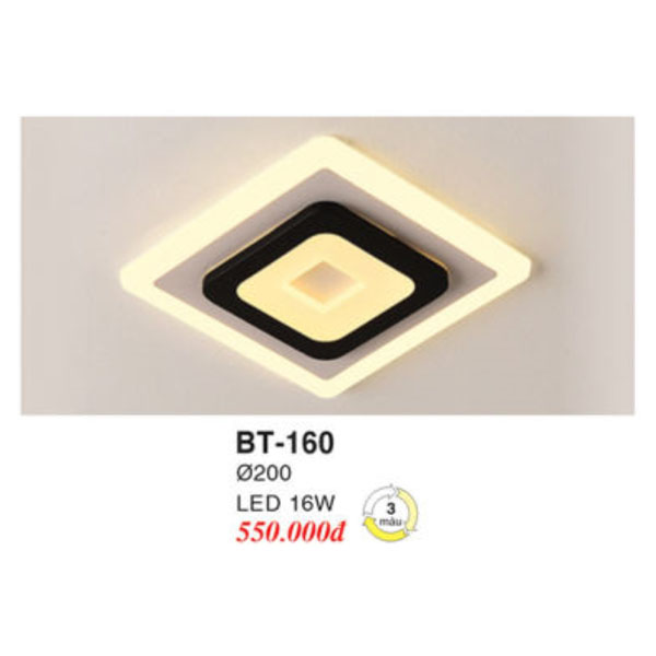 Đèn Mâm LED Ốp Trần EUROTO BT-160