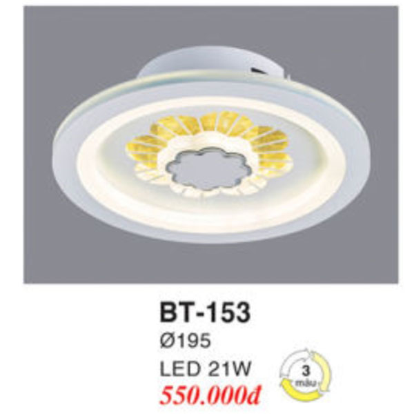 Đèn Mâm LED Ốp Trần EUROTO BT-153