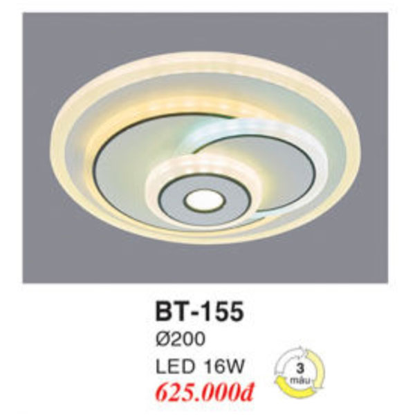 Đèn Mâm LED Ốp Trần EUROTO BT-155