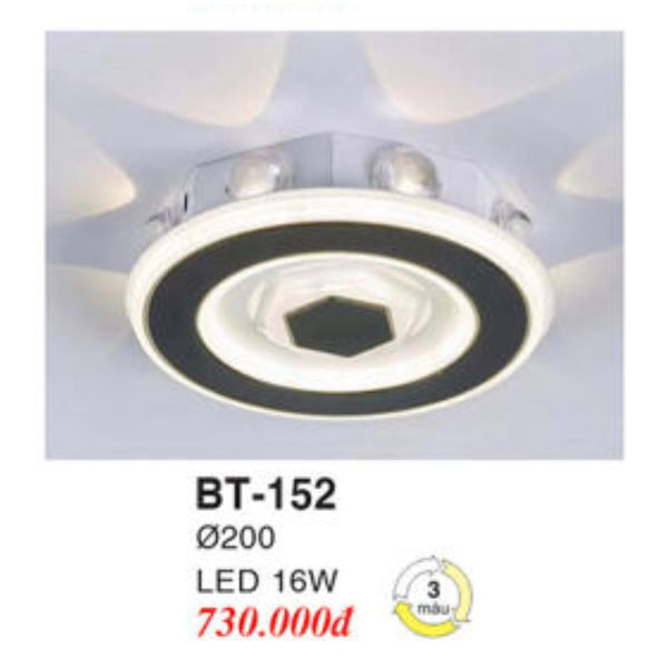 Đèn Mâm LED Ốp Trần EUROTO BT-152