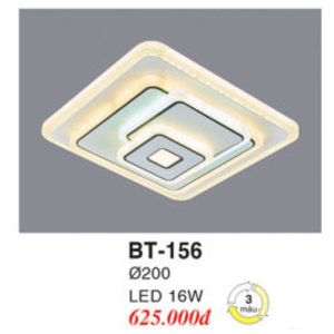 Đèn Mâm LED Ốp Trần EUROTO BT-156