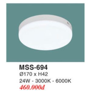 Đèn Mâm LED Ốp Trần EUROTO MSS-694