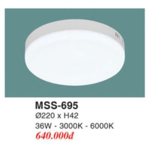 Đèn Mâm LED Ốp Trần EUROTO MSS-695