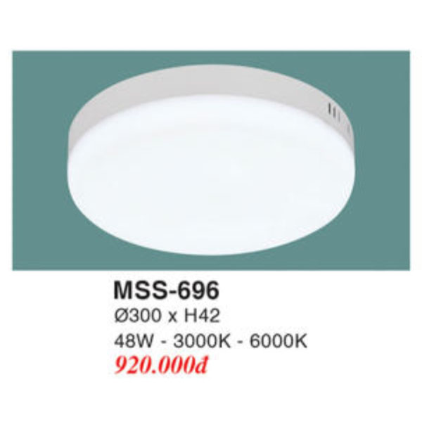 Đèn Mâm LED Ốp Trần EUROTO MSS-696