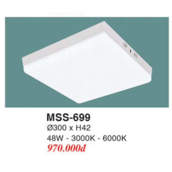 Đèn Mâm LED Ốp Trần EUROTO MSS-699