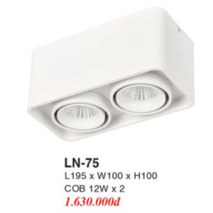 Đèn Mâm LED Ốp Trần EUROTO LN-75