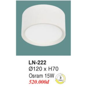 Đèn Mâm LED Ốp Trần EUROTO LN-222