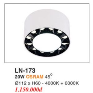 Đèn Mâm LED Ốp Trần EUROTO LN-173