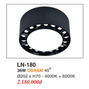 Đèn Mâm LED Ốp Trần EUROTO LN-180